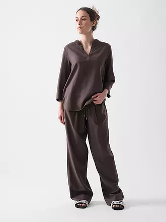 S.OLIVER | T-shirt blouse | braun